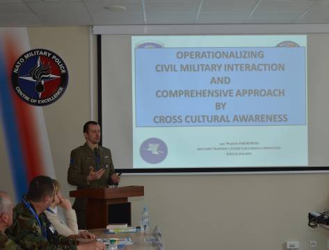NATO MP COE introduces comprehensive approach towards MP Senior Officer Courses