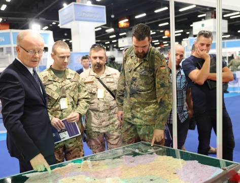 A visit paid to the 26th International Defence Industry Exhibition MSPO in Kielce