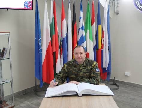 ​Visit of the Hellenic Army General Staff Military Police Service Director