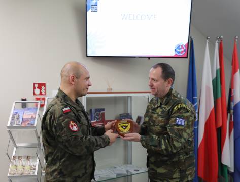 ​Visit of the Hellenic Army General Staff Military Police Service Director