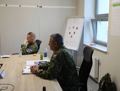 ​The NATO Military Police Senior Non-Commissioned Officer Course 21-25 OCTOBER 2019 