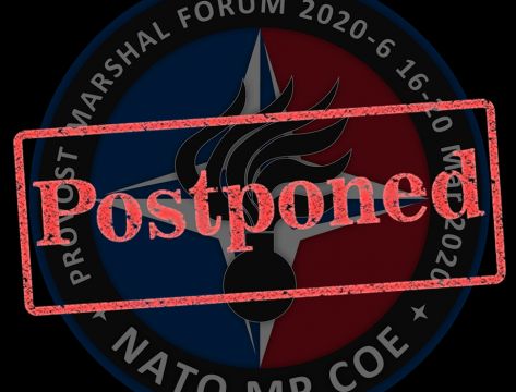 Provost Marshal Forum (PMF) 2020-6, 16 - 20 March 2020 POSTPONED!!!
