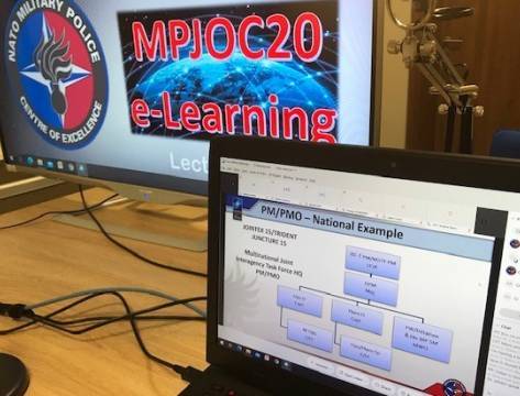 e-Learning NATO Military Police Junior Officer Course 2020 (eLMPJOC20) on 21-25 SEPT 2020