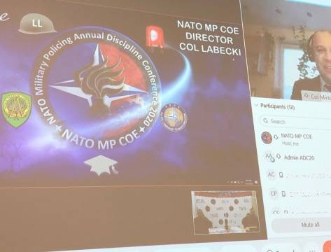 The NATO Military Policing Annual Discipline Conference 2020 (MPGADC20)