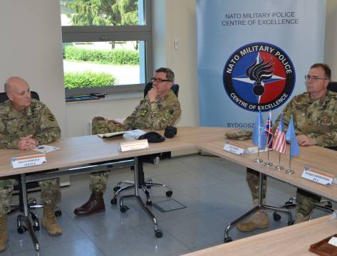 GEN Denis MERCIER, SACT visits the NATO MP COE