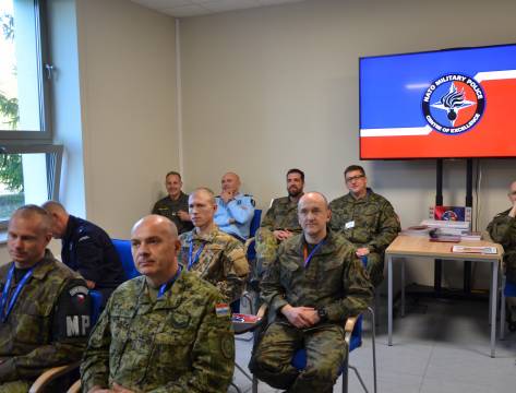 The NATO Military Police Senior Non-commissioned Officer Course (MPSrNCOC)