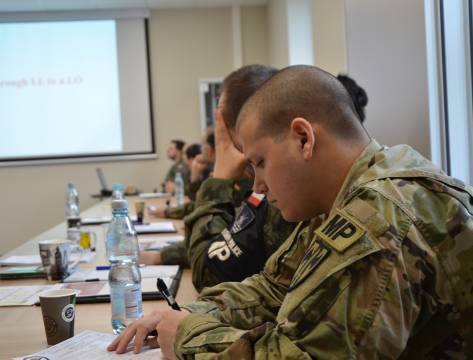 NATO MP COE launches the second edition of the MP Lessons Learned Staff Officer Course