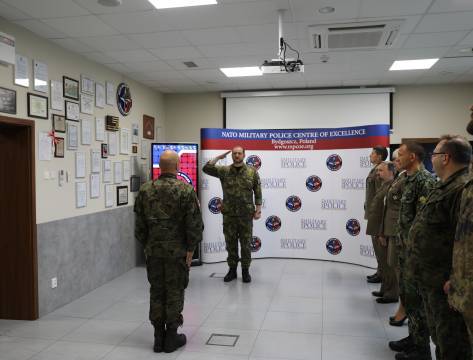 Farewell Ceremony of the Public Affairs Officer, CAPT. Aleksandra MORZYCKA, and an award ceremony for the selected staff members