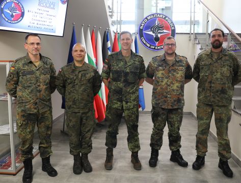 An official visit of the Commander of Bundeswehr Military Police