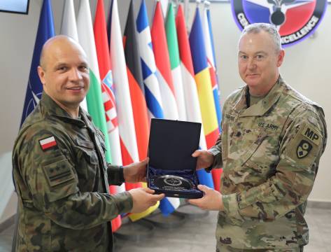 The 49th Military Police Brigade Commander's Visit