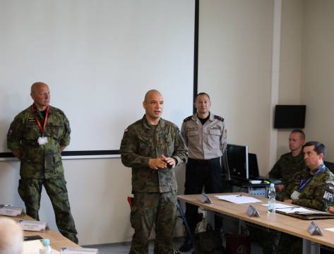 NATO Military Police Senior Officer Course 2022
