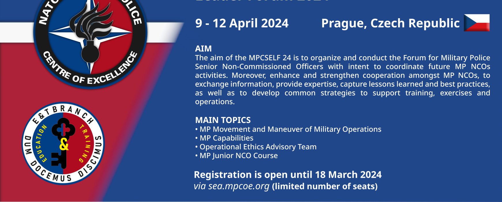 Military Police Command Senior Enlisted Leader Forum 2024